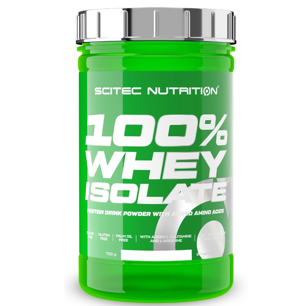 Протеин Scitec Nutrition 100% Whey Isolate 700 g Клубника белый шоколад